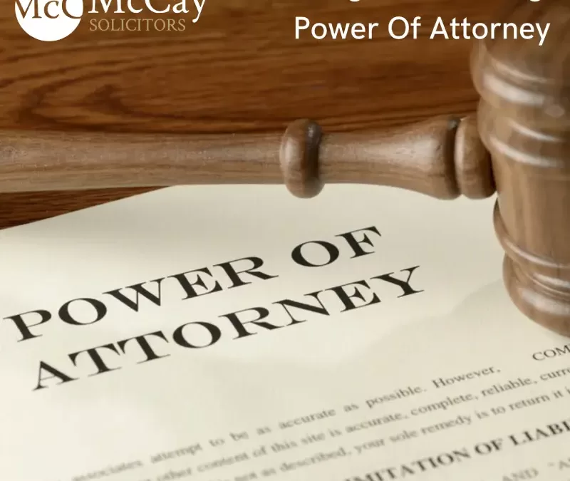 Making an Enduring Power of Attorney